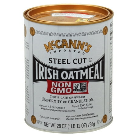 Mccann's Non-GMO Steel Cut Irish Oatmeal, 28 Oz,