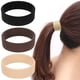 thumbnail image 3 of Minnieouse Banda para el cabello de silicona Elástica Sin costuras Diadema Diadema Estacionaria Estiramiento Coleta Titular Bobina Scrunchie Joyería Accesorio para el cabello Negro Minnieouse AP018915-02, 3 of 6