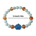 thumbnail image 2 of Luces de Halloween, joyería europea y para parejas de Halloween, nueva cadena de cuentas luminosas para fiestas navideñas, pulsera luminosa con cara de fantasma y calabaza, pulsera noctilucente de Hal, 2 of 8