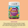 OLLY Kids Multivitamin & Probiotic Gummy, Daily Digestive Supplement