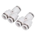 thumbnail image 2 of Long-lasting Y Type Three Plug-in Quick Joint with Good Sealing - PY8 Pneumatic Connector, 2 of 15