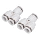 thumbnail image 2 of Conector neumático P, conector neumático PY8 Piezas neumáticas largas Unión P neumática Tecnología de vanguardia, 2 of 8