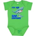 thumbnail image 3 of Inktastic I'm the Big Brother Shark Boys Baby Bodysuit, 3 of 5