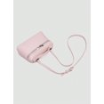 thumbnail image 3 of RUMANLAND Women's Pink Top Handle Crossbody Vanity Bag, 3 of 9