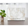 thumbnail image 1 of KSK KAISHEK Plastic Hard Case for 2021 2022 2023 Release MacBook Pro 16" Touch ID + Black Keyboard Cover Model: M2 A2780 & A2485 M1 Marble 143, 1 of 5