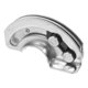 thumbnail image 1 of Hidden Hinges for Industrial Cabinets Stainless Steel Silver with Durable in High Traffic for Home, 1 of 5