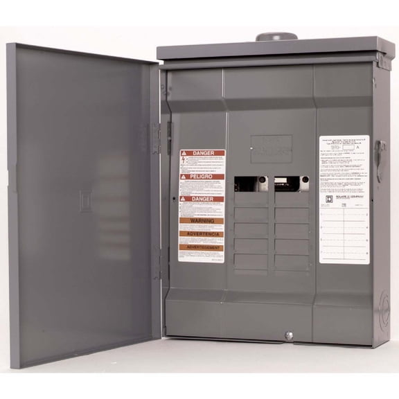 SQUARE D BY SCHNEIDER ELECTRIC 125A Lug Load Center HOM816L125PRB