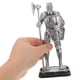 thumbnail image 5 of CRAFTHROU Estatuilla Caballero Medieval En Resina Plata Para De Y Exhibición En, 5 of 8