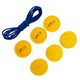 thumbnail image 2 of 6Pcs Durable Kayak Barco inflable Canoa D- Patch / Pad & Rope Set Amarillo Sunnimix Parche de anillo en D para kayak, 2 of 8