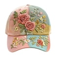 thumbnail image 2 of 2026 Limited Garden Floral Bird Print Baseball Cap Light Breath Adjustable Unisex Outdoor Sun Hat, 2 of 9