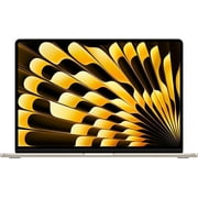 Laptop Computer MacBookAir 15.3" M2 with 8-core CPU and 10-core GPU, 256GB Mid 2023 - Starlight MQKU3LL/A