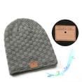 thumbnail image 3 of Inalámbrico Bluetooth Sombrero De Punto Terciopelo Binaural Estéreo Música Sombrero Micrófono Auriculares Música Diademas Gorra Deportiva matsuzay EL013361-02, 3 of 4