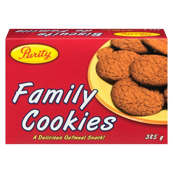 Biscuits à l'avoine familiaux Purity 385 g