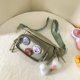 thumbnail image 5 of Cintura Crossbody Sling Bag Pack Fanny Ita Lindo Nylon Pvc para Mujeres Adolescentes, 5 of 9