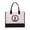 I, variant on womens beach bag,Cotton Canvas Letter Beach Bag, Fashion European Canvas Handbag for Women, Reusable Shopping Tote with Classic Print,travel beach bag(F)