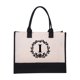 thumbnail image 1 of Women's Cotton Canvas Tote Bag Personalized Beach Shoulder Bag for Shopping and Travel, 1 of 7