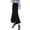 Skirt 397# Black, variant on oqasdz Womens Stretchy Denim Midi Maxi Skirts Casual A Line Slim Fit Fishtail Ruffle Bodycon High Waist Denim Skirt Party Holiday Outwear