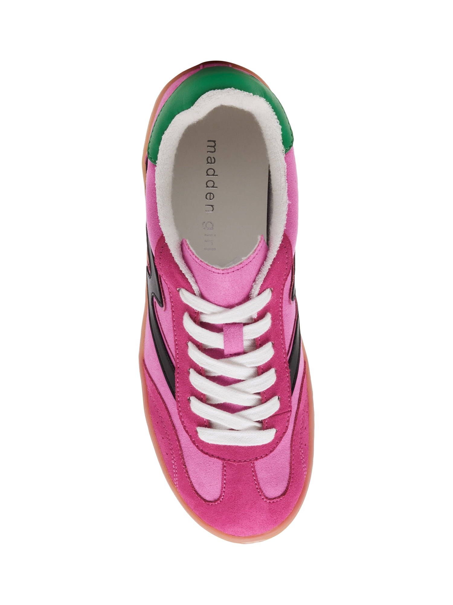 Madden Girl Women's Giia Lace-Up Gum Sole Sneaker