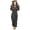 Dark Gray, variant on Blekii Girls Fleece Zip up Jumpsuit, Girls Fleece Zip up Jumpsuit, Hooded One-Piece Winter Clothes for Kids 5-14 Years, Warm Play Wear Hooded One-Piece Winter Clothes Winter Play, Outdoor