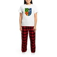 thumbnail image 4 of CafePress - Four Provinces Shield Women's Light Pajamas - Women's Short Sleeve Print T-Shirt and Pants Light Cotton Pajama Set, 4 of 7