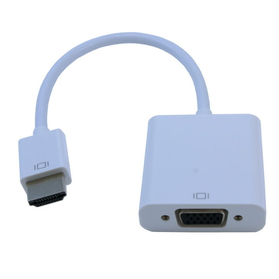 HDMI Male to VGA Female Video Converter Cable (Video and Audio)