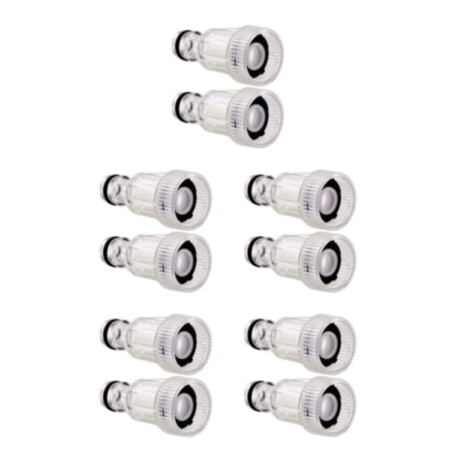 kurtrusly 2 Pieces Car Washer Connector Filter Hose Connecting Tool Fitting Tools Washing Machine Accessories Attachment 5Set