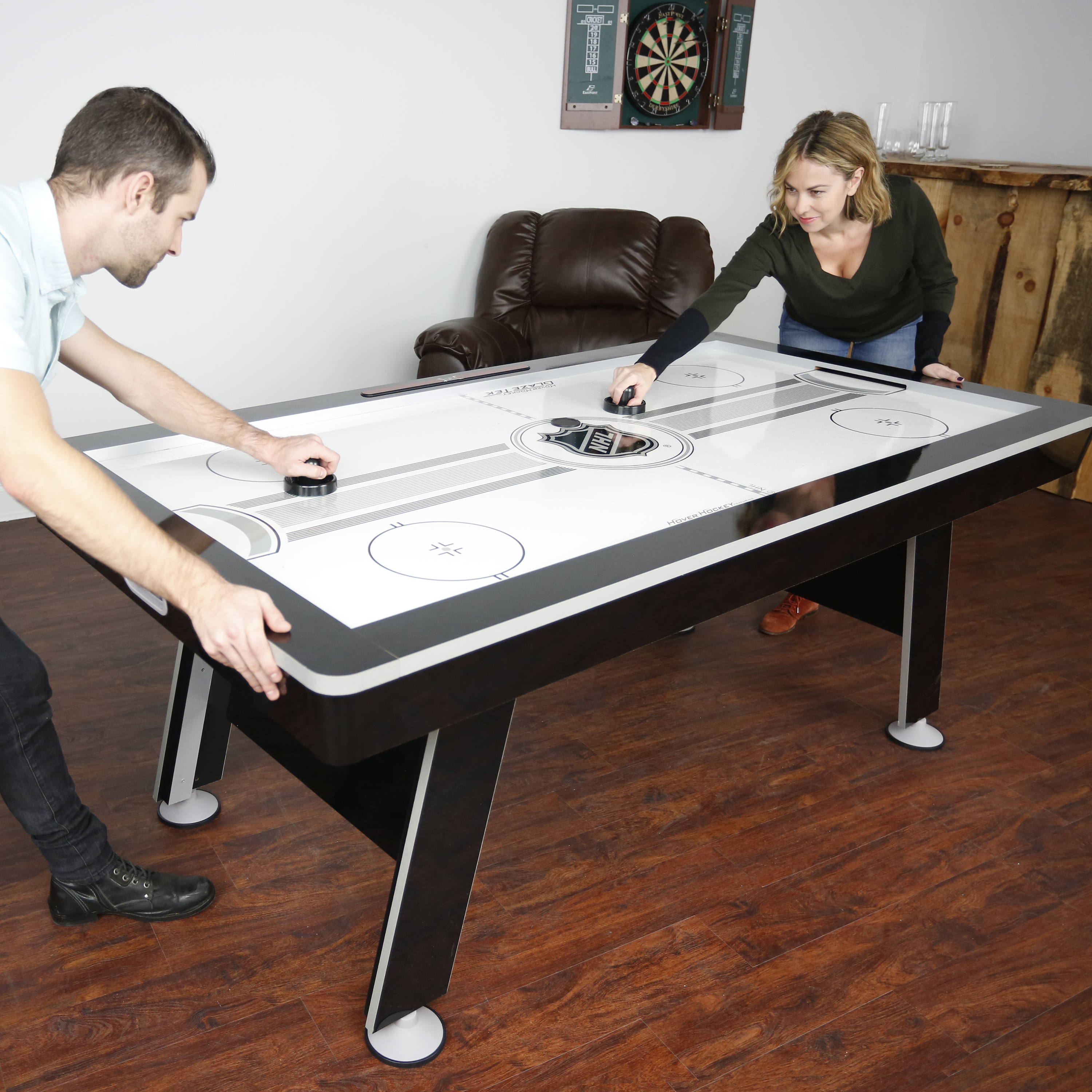 Hover Hockey Table With Bonus Three Table Tennis Top Air Powered 80
