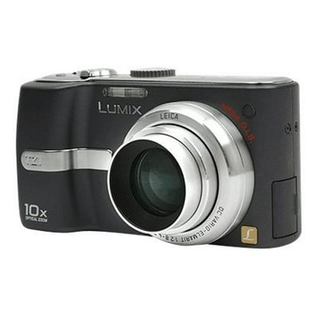 Panasonic Lumix DMC-TZ1 - Digital camera - compact - 5.0 MP - 10x optical zoom - Leica - silver
