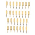 thumbnail image 3 of 30 piezas de conector de audio para auriculares de 3,5 mm chapado en oro de 2 canales estéreo equilibrado conector de repuesto, 3 of 5