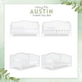 Dream On Me Austin Toddler Day Bed, White