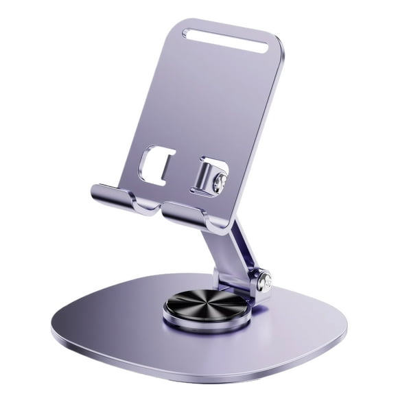 Cateissary Soporte mecánico de aleación de alta gama para dispositivos móviles y tabletas. Soporte Universal Lazy Forphone Electrónica Púrpura