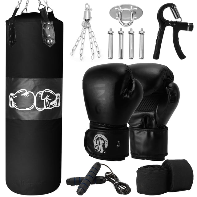 Saco de boxeo ITEFDTUTNE para adultos con guantes de boxeo y accesorios