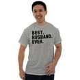 thumbnail image 3 of Best Husband Ever Trophy Hubby Gift Men's Graphic T Shirt Tees Brisco Brands S, 3 of 5