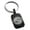 Black, variant on Stainless Steel Cosmic Element Rune Engraved Small Rectangle Dog Tag Charm Keychain Keyring