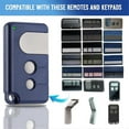 thumbnail image 2 of 3pcs Garage Door Remote 433.92mhz,3-Button Opener Control Compatible with Multiple Models, 2 of 5
