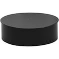 thumbnail image 3 of Embout Rond Noir Diamètre 6 Pouces 24 Gauge, 3 of 3