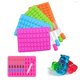 thumbnail image 1 of 5pcs silicone bear chocolate jelly mold with ice cream maker dropper mold, 1 of 5