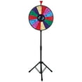 thumbnail image 3 of KFFKFF 18" Spinning Prize Wheel 14 Slots Fortune Spinning Game Color Prize Wheel Game, 3 of 8