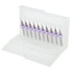 thumbnail image 5 of Taladro con boquilla de limpieza, 10 piezas Aguja de limpieza de 0,3 mm Boquilla de limpieza Taladro D Accesorio de impresora Diseño elevado VoborMX herramienta, 5 of 8