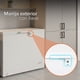 thumbnail image 4 of White Westinghouse  Congelador 7 pies 200 L   WWCCF071200LHWSD Ruedas  Condensador interno  Control dual de temperatura  Canastilla interior  Cerradura con llave, 4 of 10