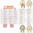 thumbnail image 4 of NOLDARES Infant Toddler Winter Clothes Outfits 2Pcs Long Sleeve Graphic Crewneck T-Shirt Sweatpants Cozy Set Size:18-24 M,Blue, 4 of 6