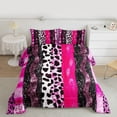 thumbnail image 2 of Castle Fairy Teens Animal Twin Comforter Sets,Stripes Bedding Set,Vintage Bedding Set, 2 of 8