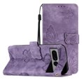 thumbnail image 1 of Compatible with Google Pixel 7 Pro Embossed Butterfly Case with Wallet and Kickstand Cover, 1 of 5
