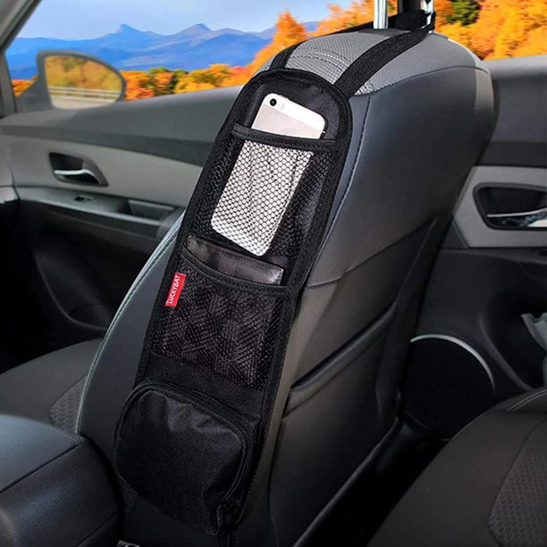 Organizador lateral para asiento de auto Luckybay, bolsa de almacenamiento 42 x 14 cm