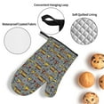 thumbnail image 3 of Fotbe Modern Excavator for 4Pcs Oven Mitts and Pot Holders, 500℉ Heat Resistant Oven Mitts , Non-Slip Silicone Surface Safe for Baking, Cooking, BBQ, 3 of 6