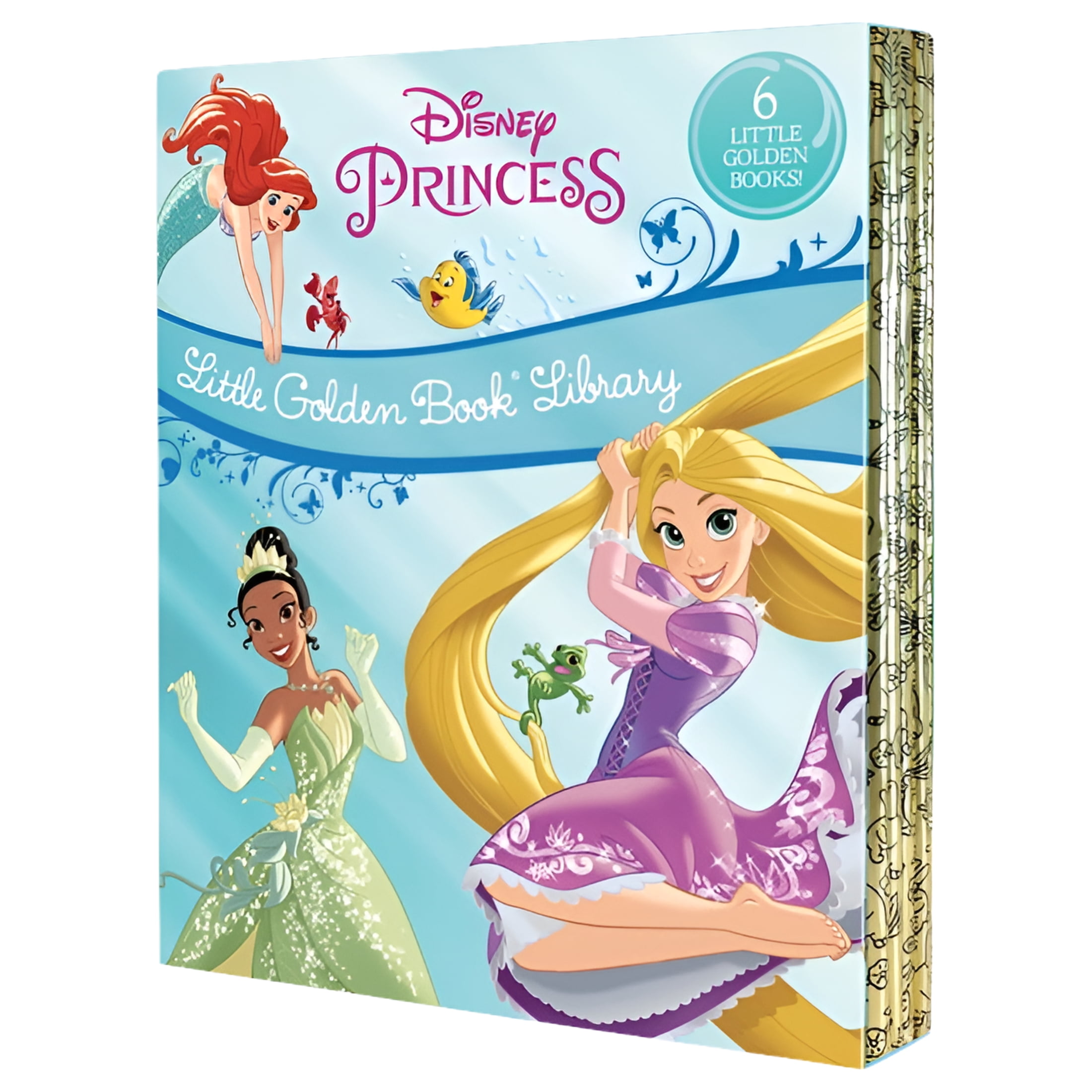 Little Golden Book Disney Princess Little Golden Book Library -- 6