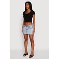 thumbnail image 4 of Womens Ambiance Classic Fit Scoop Neck Short Sleeve Cropped Tee, 4 of 5