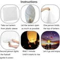 thumbnail image 4 of LAICAIW Chinese Paper Lanterns (10 Packs),100% Biodegradable Eco Friendly Colorful Lanterns for Weddings, Birthdays, Memorials， Campfire and Any Parties, 4 of 7