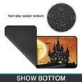 thumbnail image 6 of Halloween Kitchen Mats Sets Of 2 Trick or Treat Kitchen Rugs and Mats for Door Bath Washable Retro Rugs Decorations for Porch Veranda Entryway (17x47in+30x17in), 6 of 7