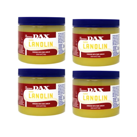 Dax Super Lanolin for Conditioning, 14oz. - Pack of 4